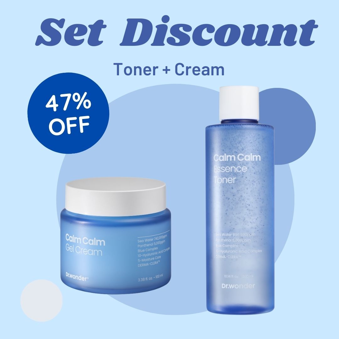 Calm Calm SET (toner + cream)