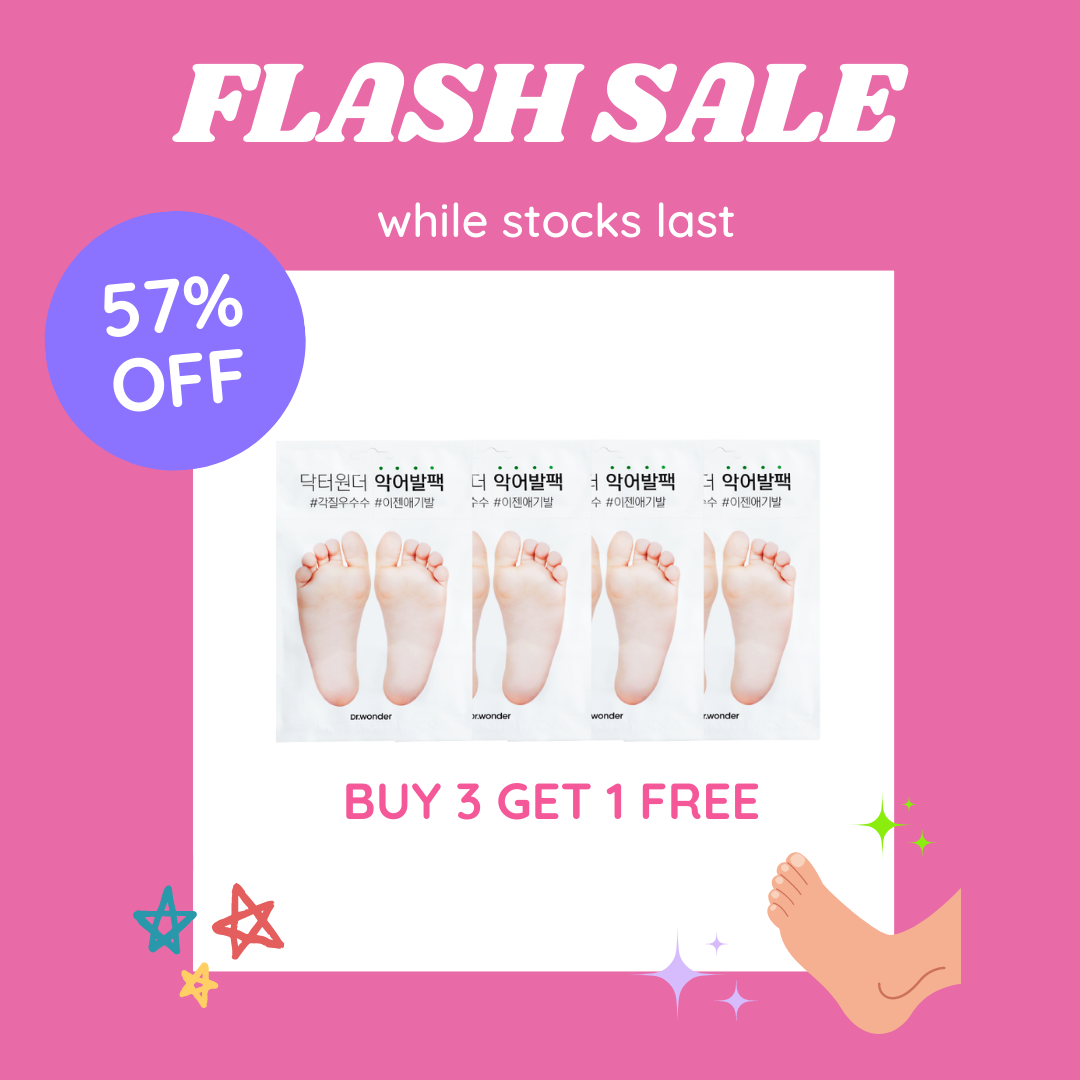 Foot solution mask (3 packs)